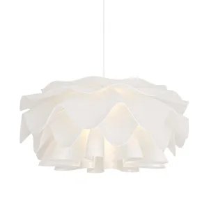 Flower Shaped White Pendant Lamp