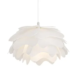 Flower Shaped White Pendant Lamp