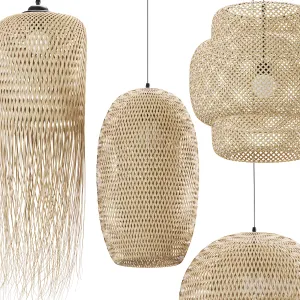 Rattan Pendant Light Collection