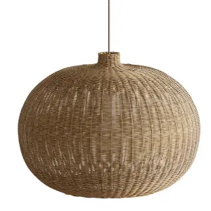 Wicker Chandeliers