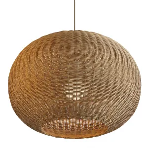 Wicker Chandeliers