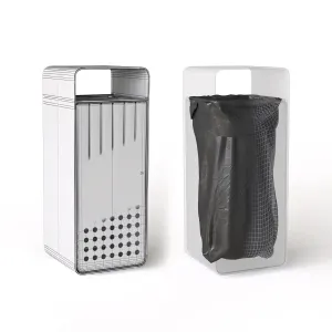 Artform Box Litter Bin Urn Set