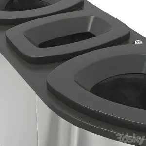 Containers for separate collection of garbage bermuda triple
