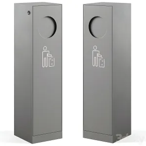 Litter bin crystal by mmcite
