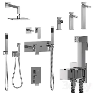 Paffoni Elle Black Matt Chrome