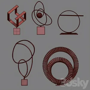 Arteriors Sculptures Set