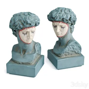 David Michelangelo Masked Bust