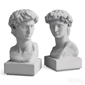 David Michelangelo Masked Bust