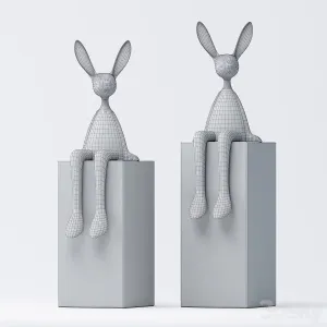 Rabbit Sculpture