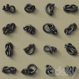 Sculpture Knot by Purely Porcelain