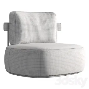Armchair Pierre by Flou