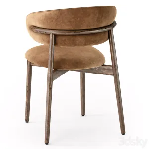 Calligaris Oleandro Wood Chair
