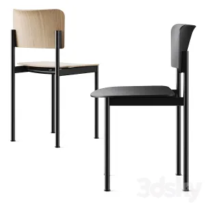 Fredericia Plan Wooden Seat Chair
