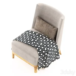 Mandarin Lougne Chair Christian Liaigre