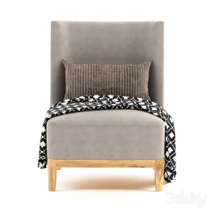Mandarin Lougne Chair Christian Liaigre