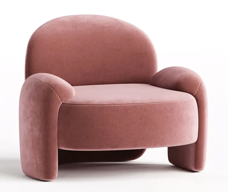 Paolo Castelli AMA Upholstered Cotton Armchair