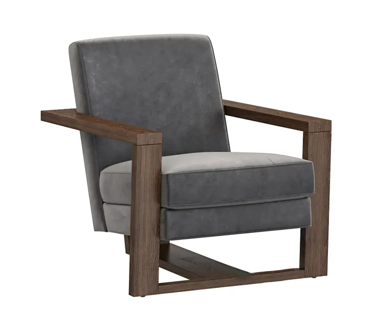 Restoration Hardware Roger Leather Chair