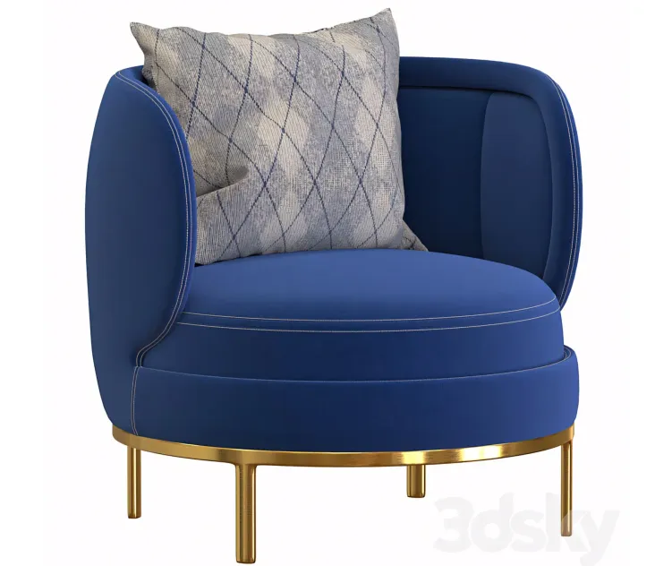 Wittmann Vuelta Swivel Lounge Armchair Designed