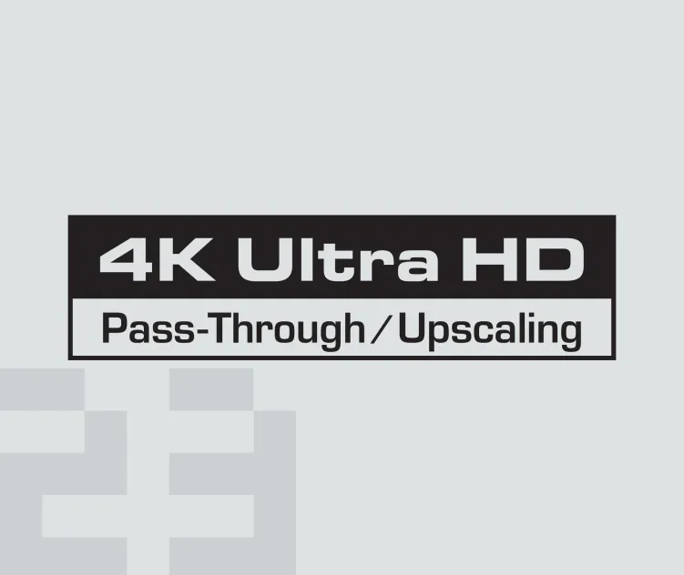 4k Ultra Hd Pass Through Upscaling