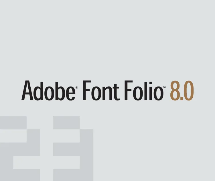 Adobe font folio