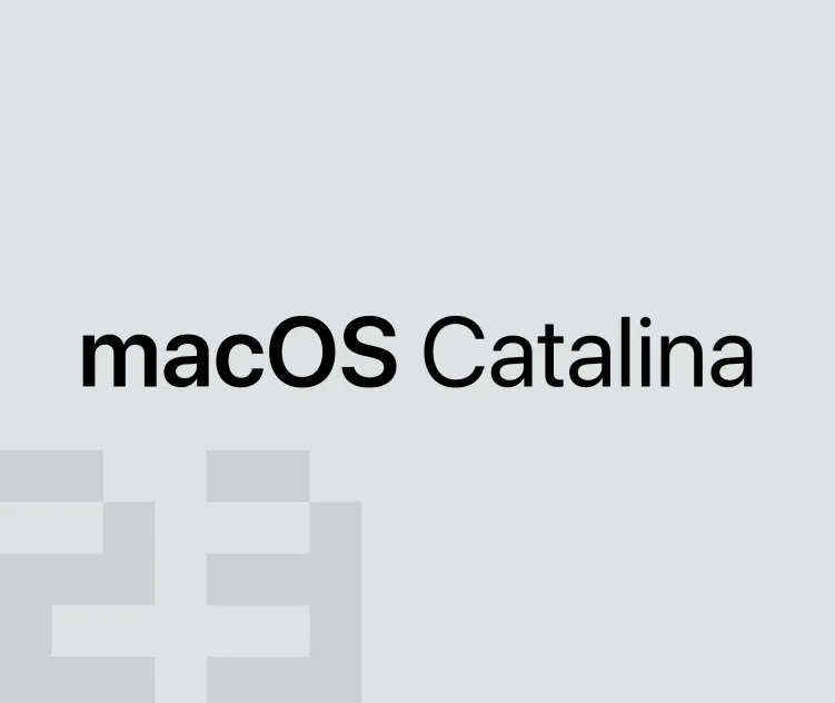 Apple Macos Catalina