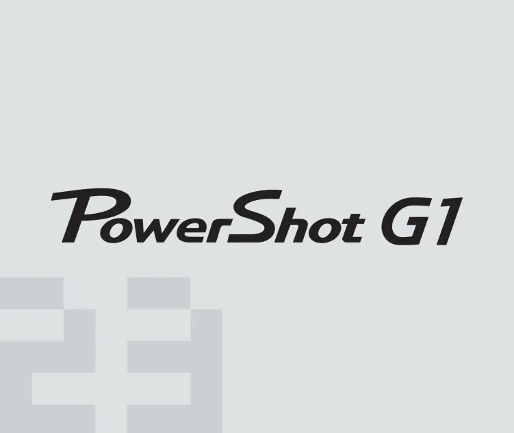 Canon powershot g1