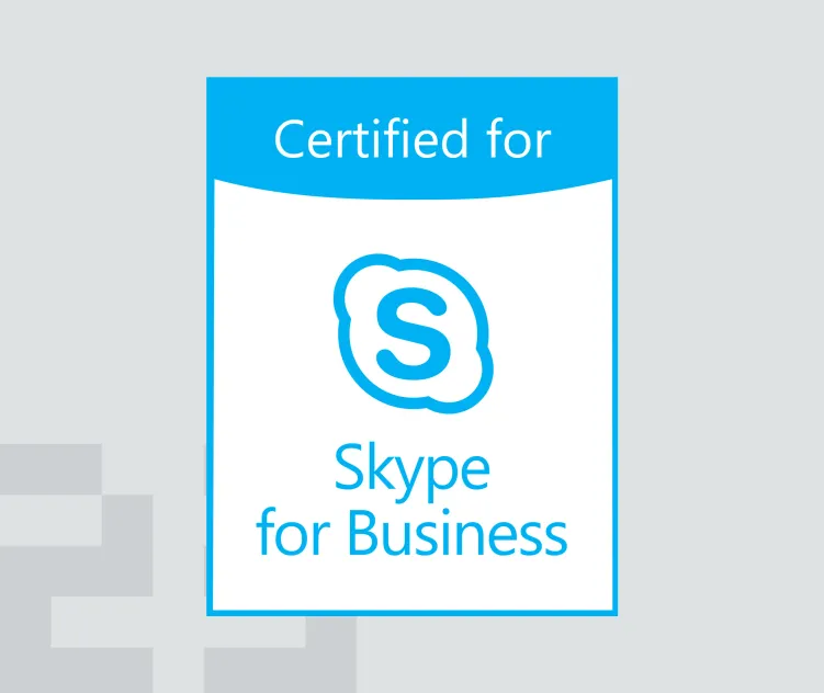 Certified for Skype for Business