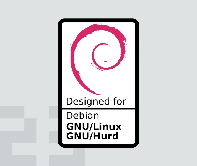 Designed for Debian