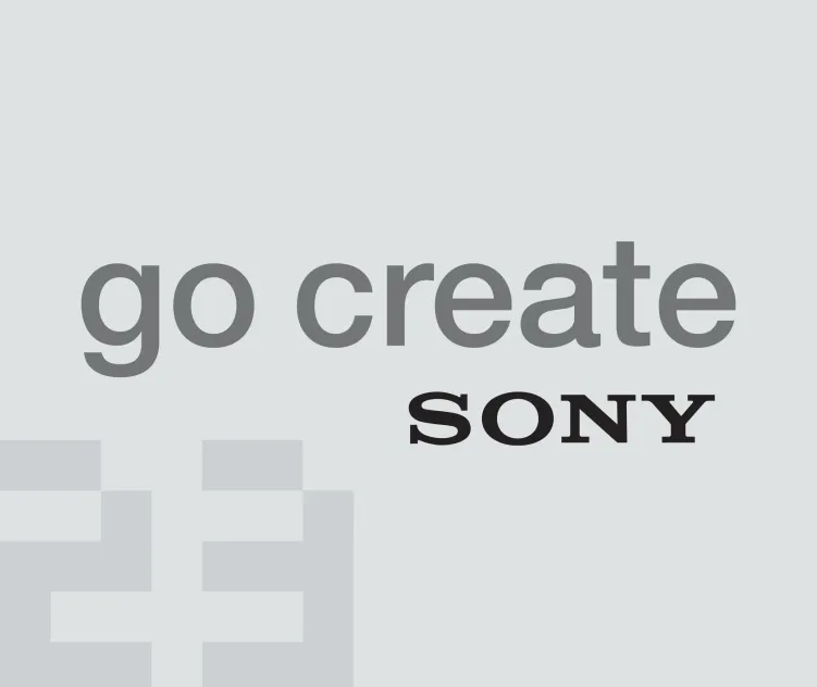 Go create sony