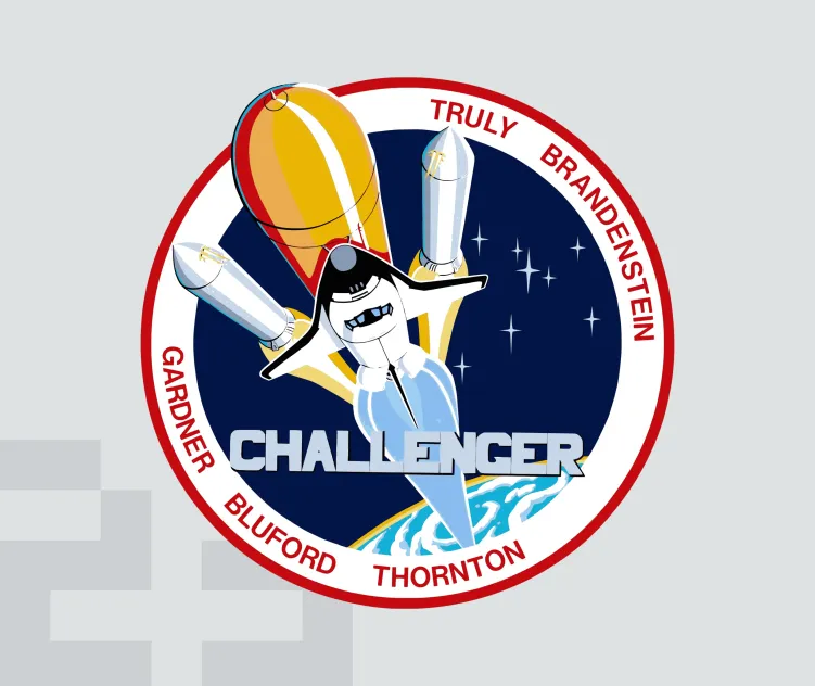 Nasa Sts 8 Insignia Challenger