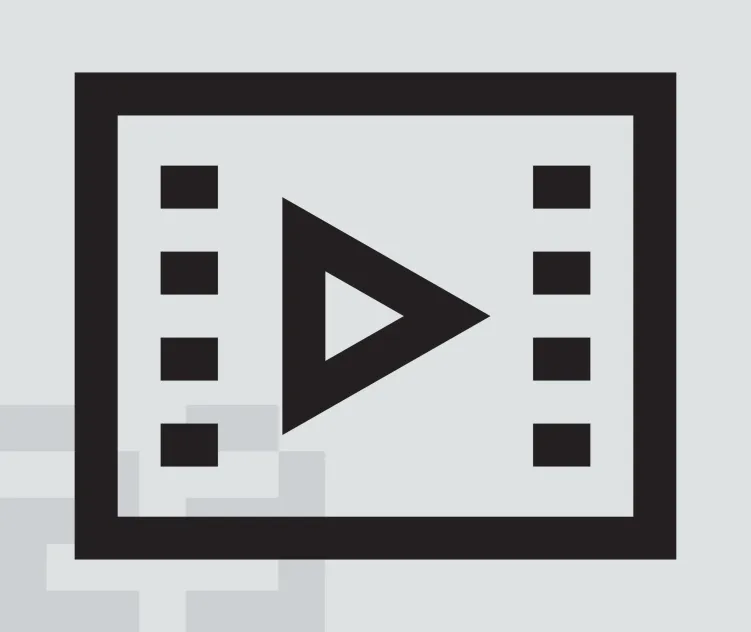 Youtube Play Black and White