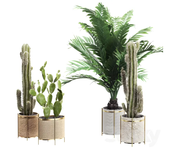 Interior flower pack