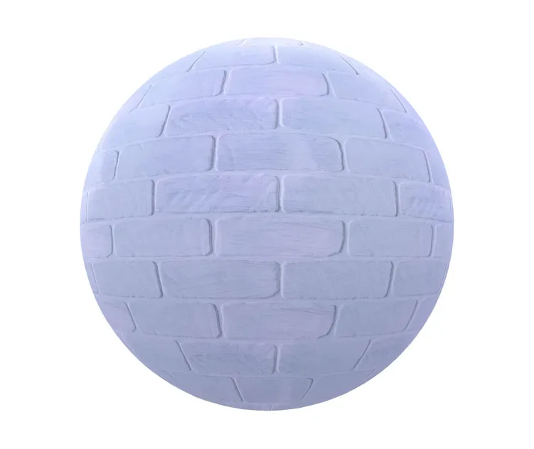 Blue brick wall