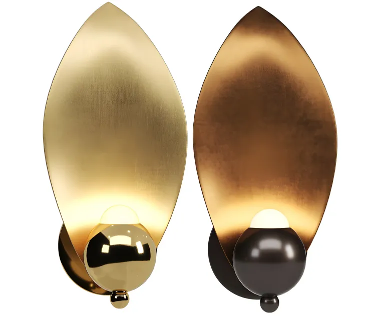 Sconce lavra wall lamp gold