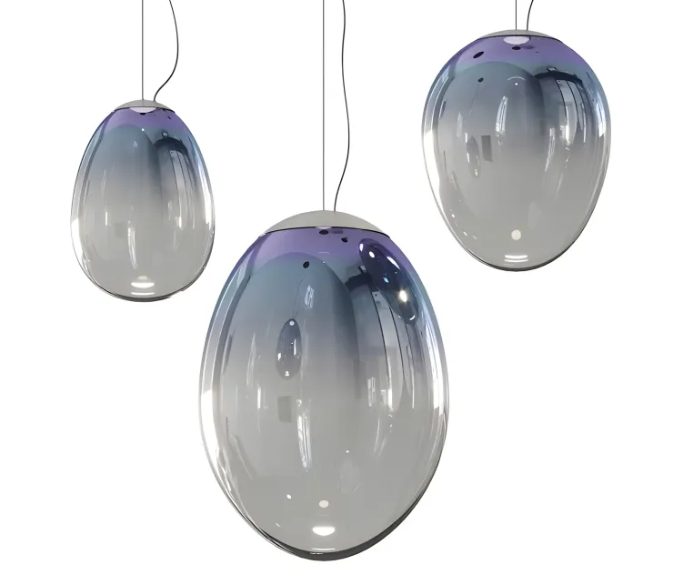 Artemide stellar nebula pendant lamps