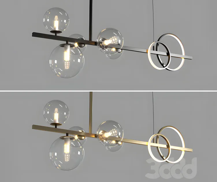 Artpad modern european glass bubble dining room