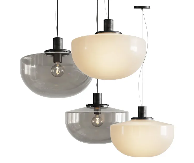Bank pendant lamp by menu