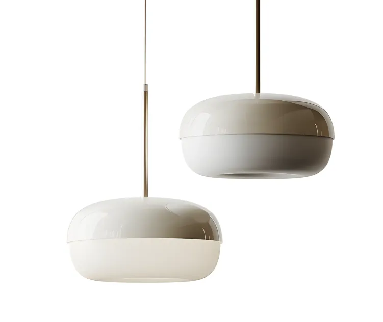 Blasverk beige pendant lamp