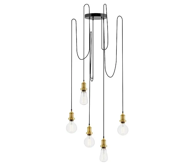 Brooklyn wire chandelier by industville