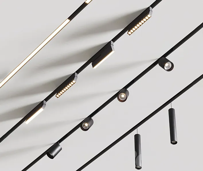 Built in magnetic lamps universe