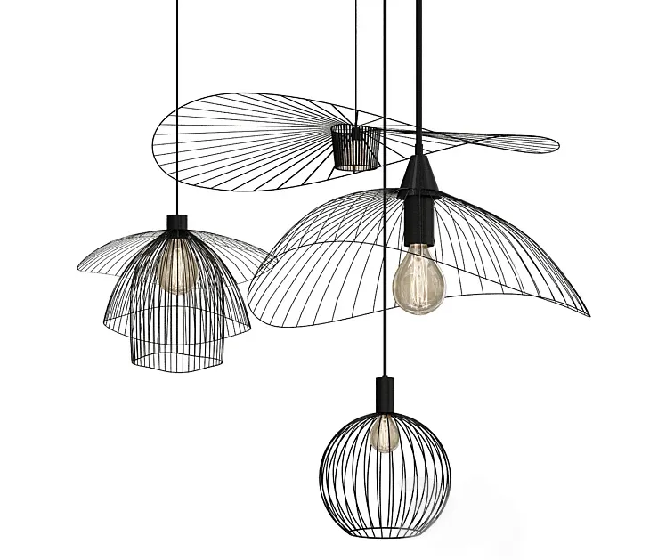 Bunch of chandeliers