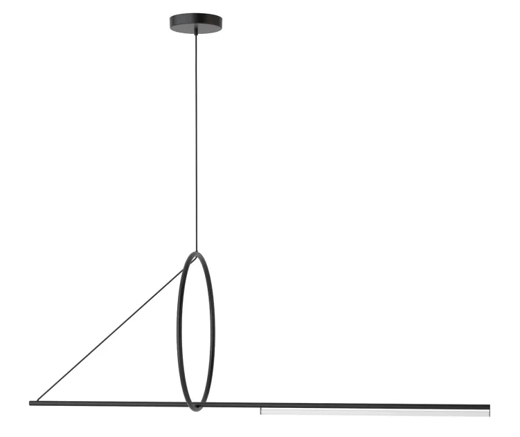 Cercle et trait pendant light by by cvl luminaires