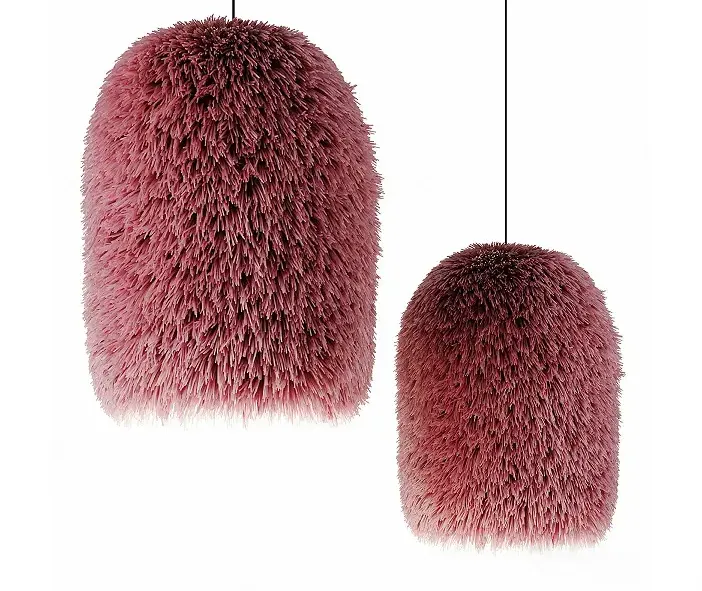 Chandelier fur