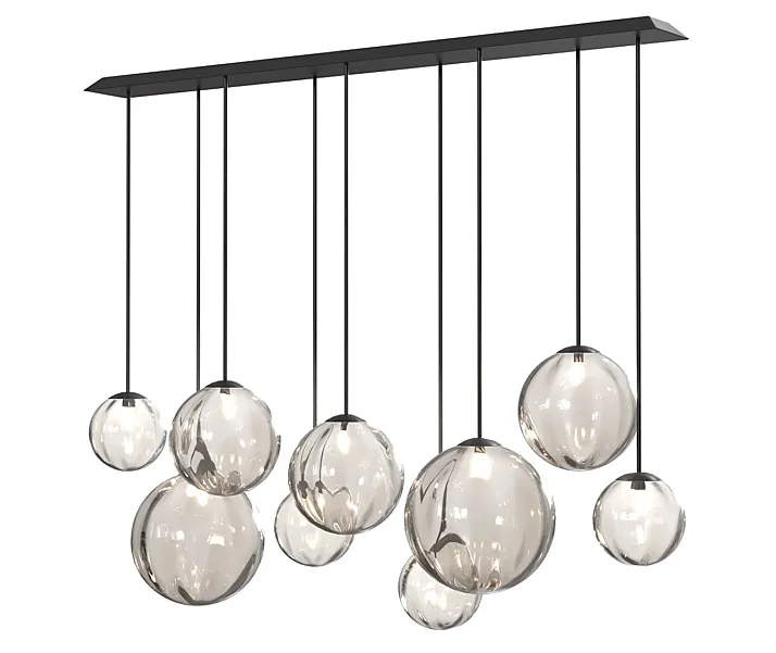 Chandelier vetreria vistosi puppet sp