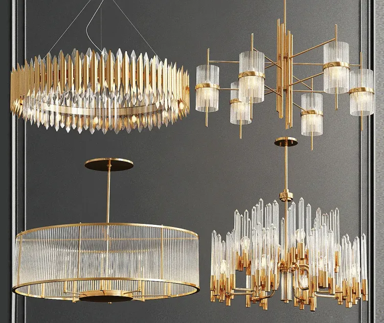 Collection of modern chandelier