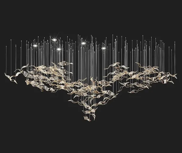 Contour chandelier sanssoucilighting