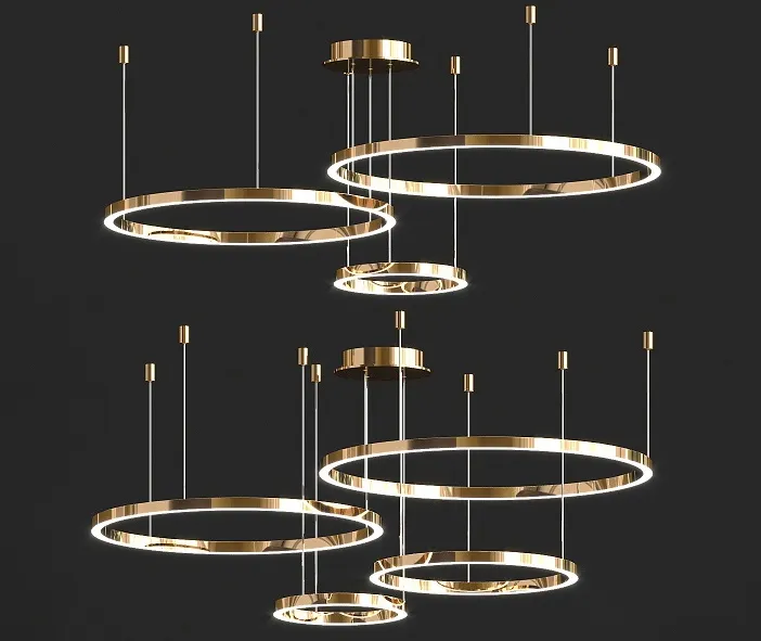 Cruise lampatron chandelier