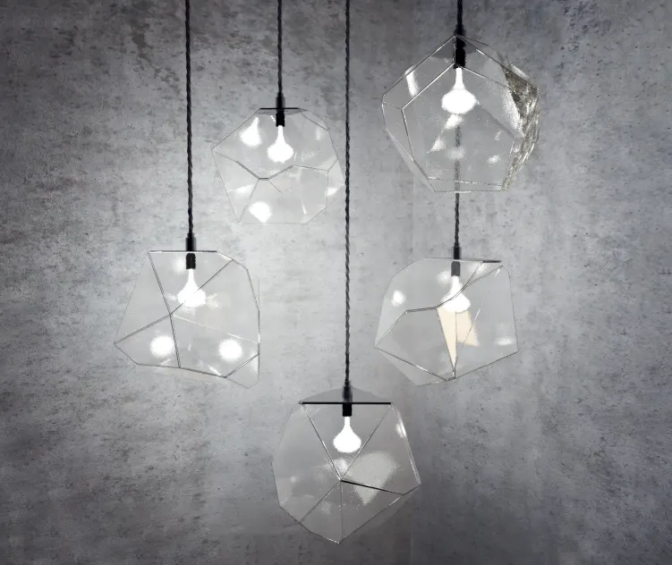 Crystal pendant lights