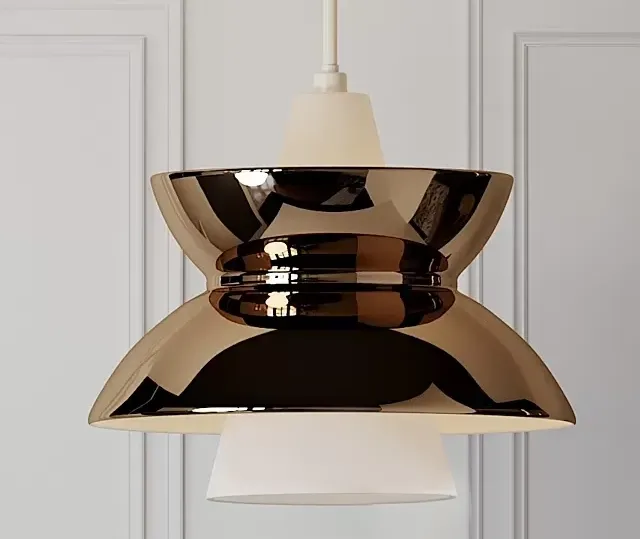 Doo wop pendant light by louis poulsen model