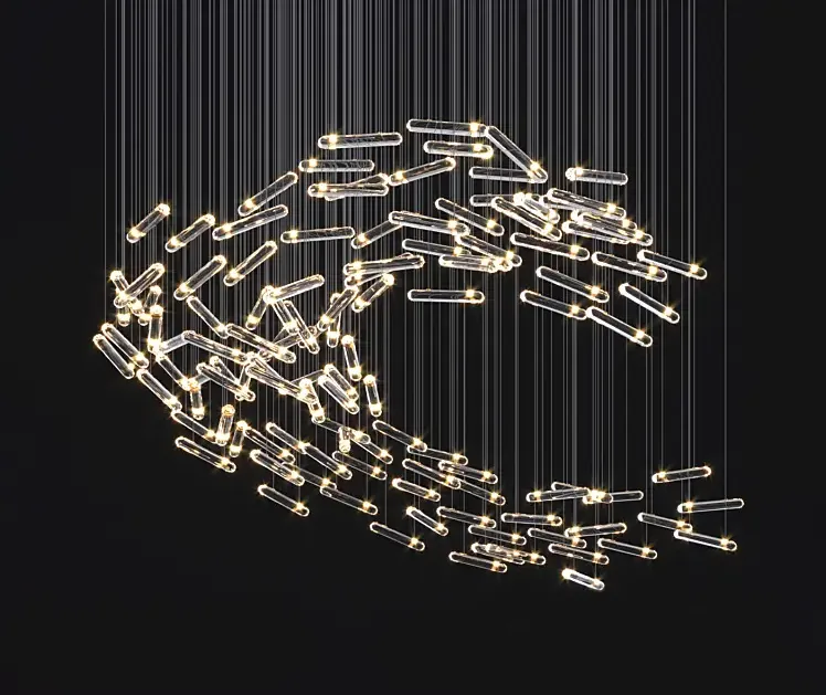 Drift flylight chandelier